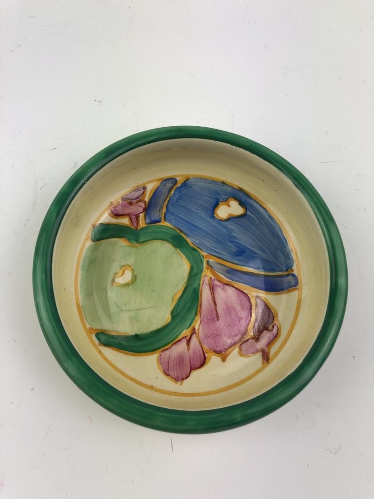 Clarice Cliff Blue Chintz Pattern Coaster/Pin Dish. Lovely item. Circa ...