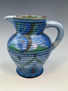 Clarice Cliff INSPIRATION PERSIAN George shape jug. Quite a rarity, circa 1936.