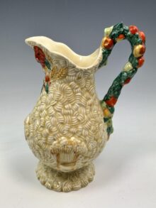 Clarice Cliff HARVEST jug, approximately 20cm high. Art Deco original, circa 1930s.