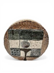 Troika small wheel vase, 12cm, by Alison Brigden. Circa 1970s. Vintage!