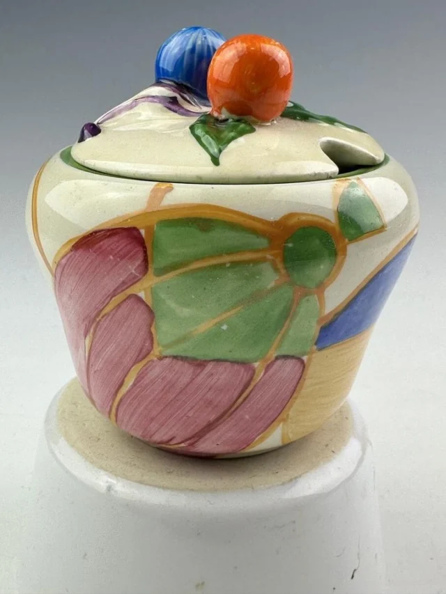 I just added a new item to eBay, Clarice Cliff PASTEL MELON pattern, shape 230 jampot and matched cover, 8cm, ...! #eBay #eBaySeller

https://www.ebay.co.uk/itm/306281745260?mkcid=16&mkevt=1&ssspo=yTOGbJYuQxK&ssuid=yTOGbJYuQxK&media=IG&widget_ver=freya&mkrid=711-127632-2357-0&sssrc=4256139&jobId=cbe9b876-8dac-44a4-90fd-87dbfbc0f5e3