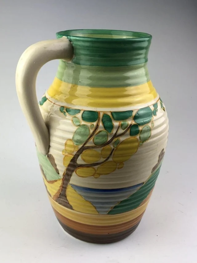 Check out Clarice Cliff SECRETS pattern. Large size single-handled Lotus jug, 29.5cm. C..., the latest item I added on eBay! #eBay #eBaySeller

https://www.ebay.co.uk/itm/306285095440?mkcid=16&mkevt=1&ssspo=yTOGbJYuQxK&ssuid=yTOGbJYuQxK&media=IG&mkrid=711-127632-2357-0&widget_ver=freya&sssrc=4256139&jobId=79b632c0-d92f-4ef5-8944-1f322be01334