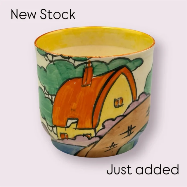 New item of Clarice Cliff pottery just listed on our website and on our eBay and Etsy stores.
🏷 FOR SALE ➡️ via our website at www.decojoe.co.uk (link in bio).
Worldwide shipping available. We accept credit/debit cards, PayPal and Klarna Pay-in-3 also available via our web site.
Please DM if any questions or requests. Enjoy 😊
#claricecliff #claricecliffpottery #claricecliffbizarre #artdecodealersofinstagram #artdeco #claricecliffbestpatterns #decojoe #claricecliffcollector  #artdecohome #artdecoceramics